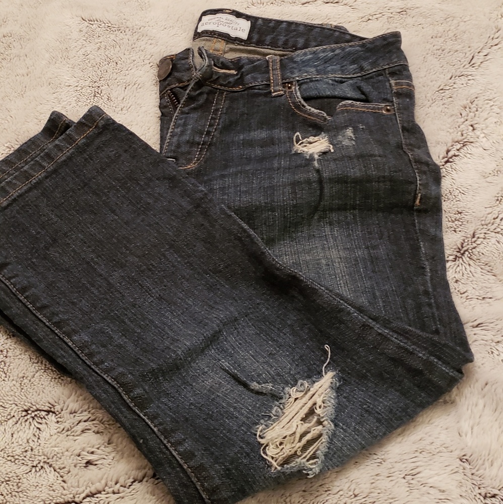 Aeropostale Cropped Jeans